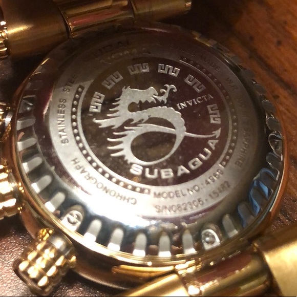 Invicta Reserve Subaqua Noma Diamond Chronograph 38 MM 4969 Watch NWOT - Picture 7 of 8